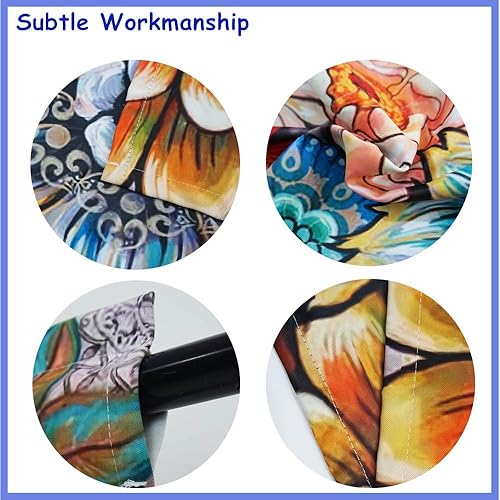 Miniatura 5 de YoKii Boho Bouquet - Paneles de cortina para ventana