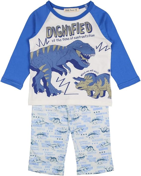 Amazon 子供服 Kids Foret キッズフォーレ 恐竜柄パジャマ 80cm 140cm B パジャマ 通販 Amazon 子供服 Kids Foret キッズフォーレ 恐竜柄パジャマ 80cm 140cm B パジャマ 通販