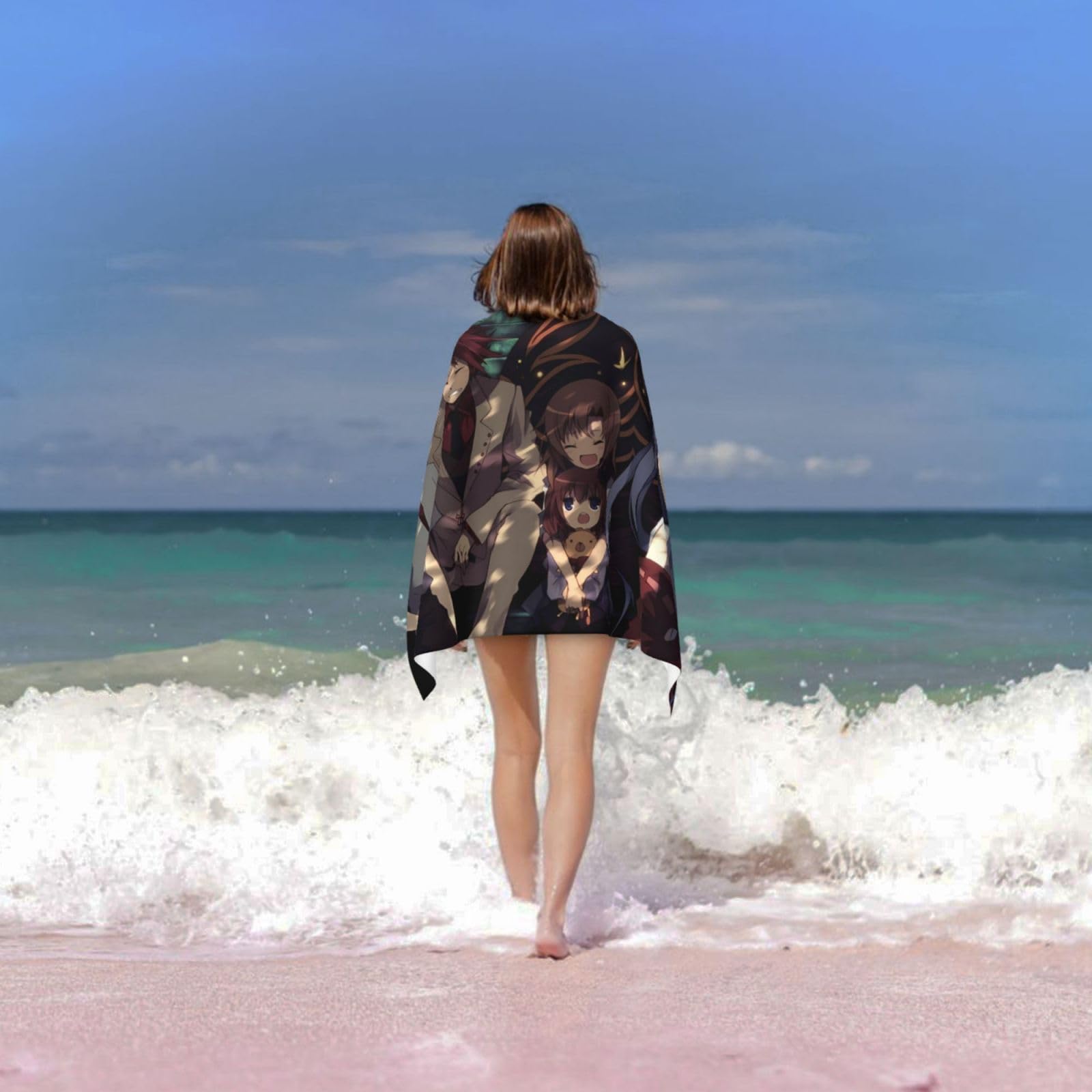 Amazon.co.jp: ひぐらしのなく頃に バスタオル マイクロファイバー