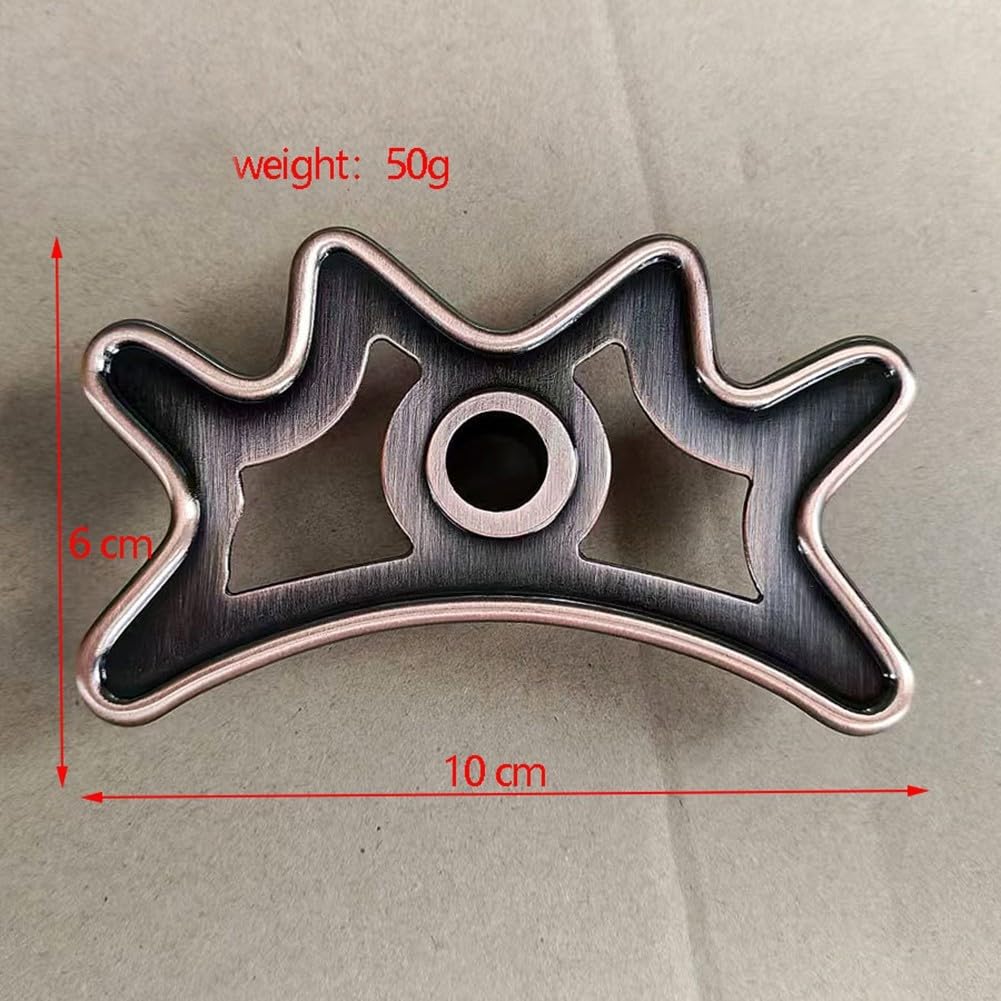 Supporto per ponte da biliardo in metallo affidabile, regolabile per adattarsi perfettamente al tuo stile di gioco (marrone)