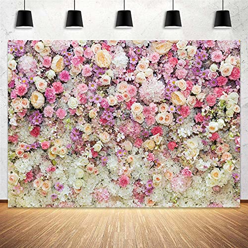 Telón de fondo rosa para fotos 6X4FT miniatura 4