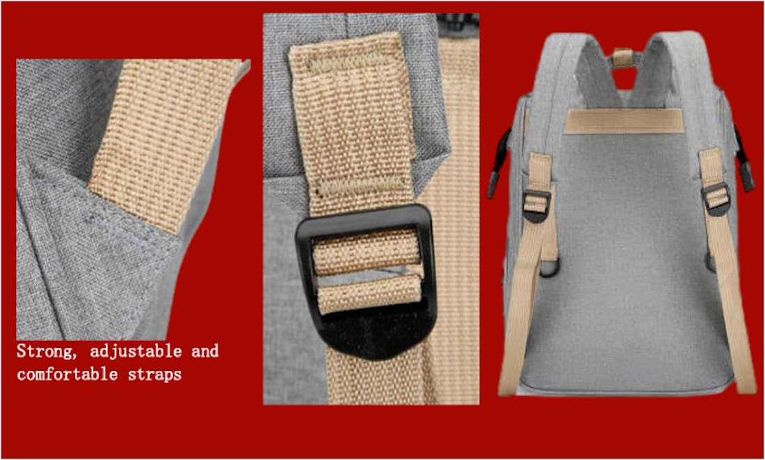 Sac Maternité Sac à Dos Langer Hap Tim Grande Capacité Poches