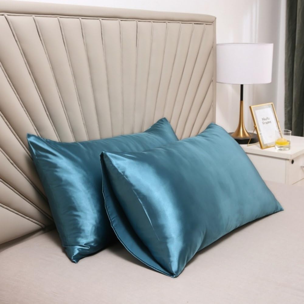 Set di federe per cuscino a busta, tinta unita, morbida, per camera da letto, 1 pezzo (35,6 x 121,9 cm)