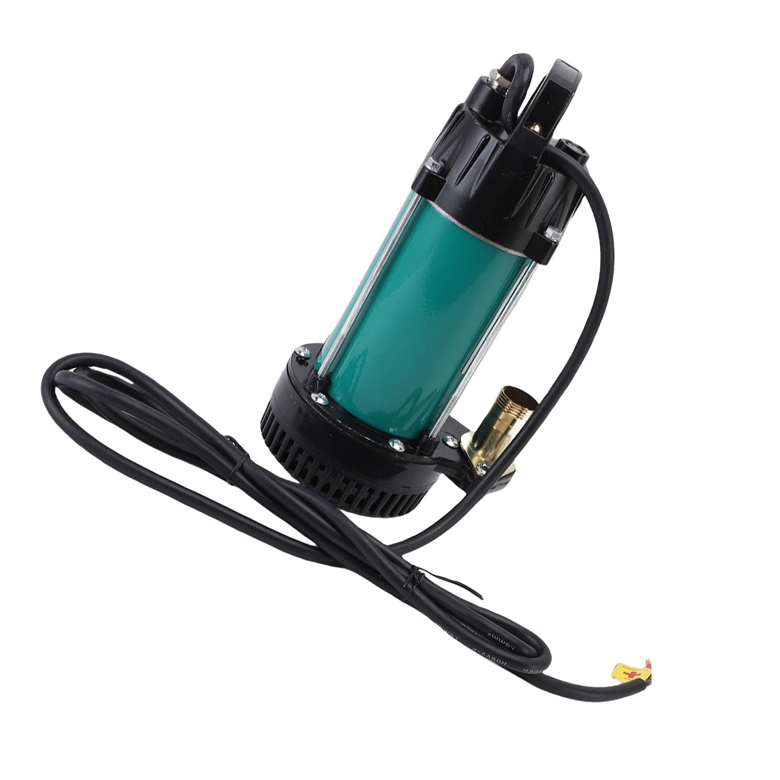banapoy Bomba de Sumidero de 300 W, Bomba de Transferencia de Agua Sumergible Portátil de Pozo Profundo Eléctrica con Cable de 23 Pies, 18 GPM, Junta de 1 Pulgada, para Estanque de Jardín, Piscina,