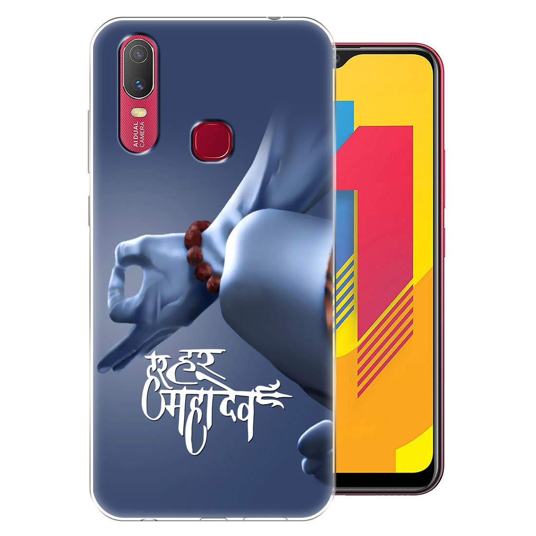 Fashionury HAR HAR MAHADEV (Blue) Designer Case for Vivo Y11 Back Cover for Vivo Y11 Printed Back Cover (B0847MWS6F) Amazon Price History, Amazon Price Tracker