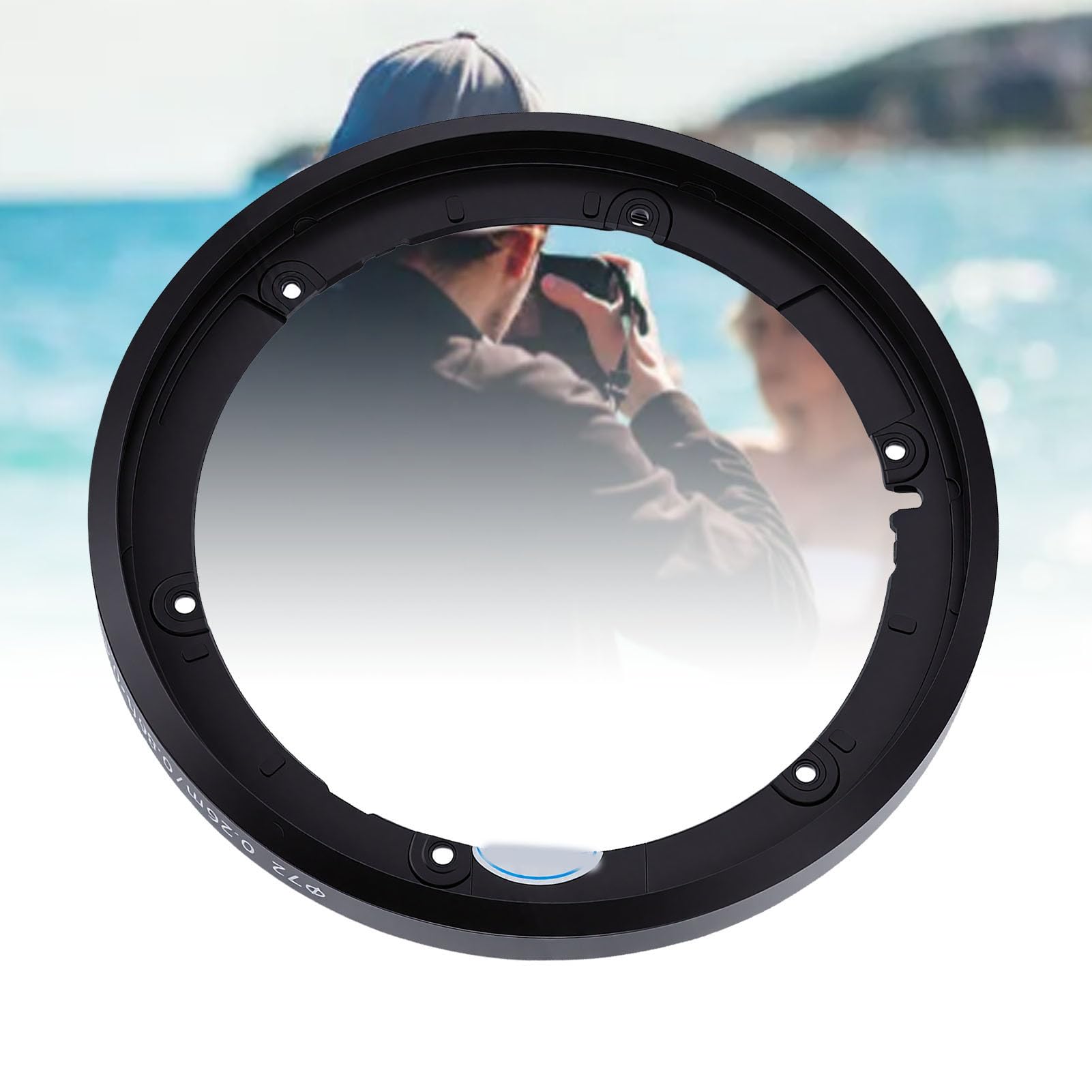 Tbest Filtro per Fotocamera, Accessorio Obiettivo, Filettatura 72 Mm, for