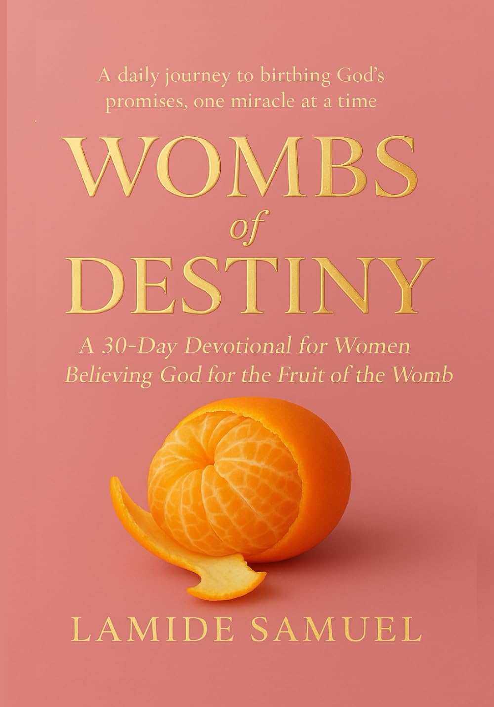WOMBS OF DESTINY: A 30-Day Devotional for Women Believing God for the Fruit of the Womb