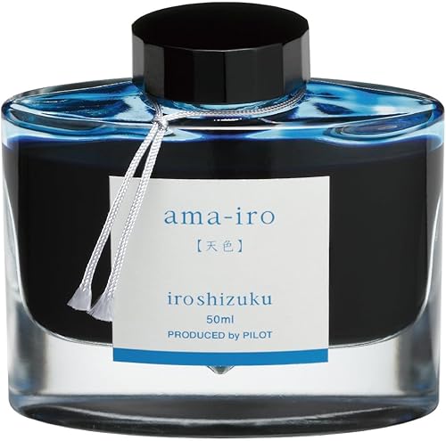 Vista 4 de Pilot pluma estilográfica tinta iroshizuku INK-50-AS mañana gloria multicolor/fantasía (Asa-Gao)