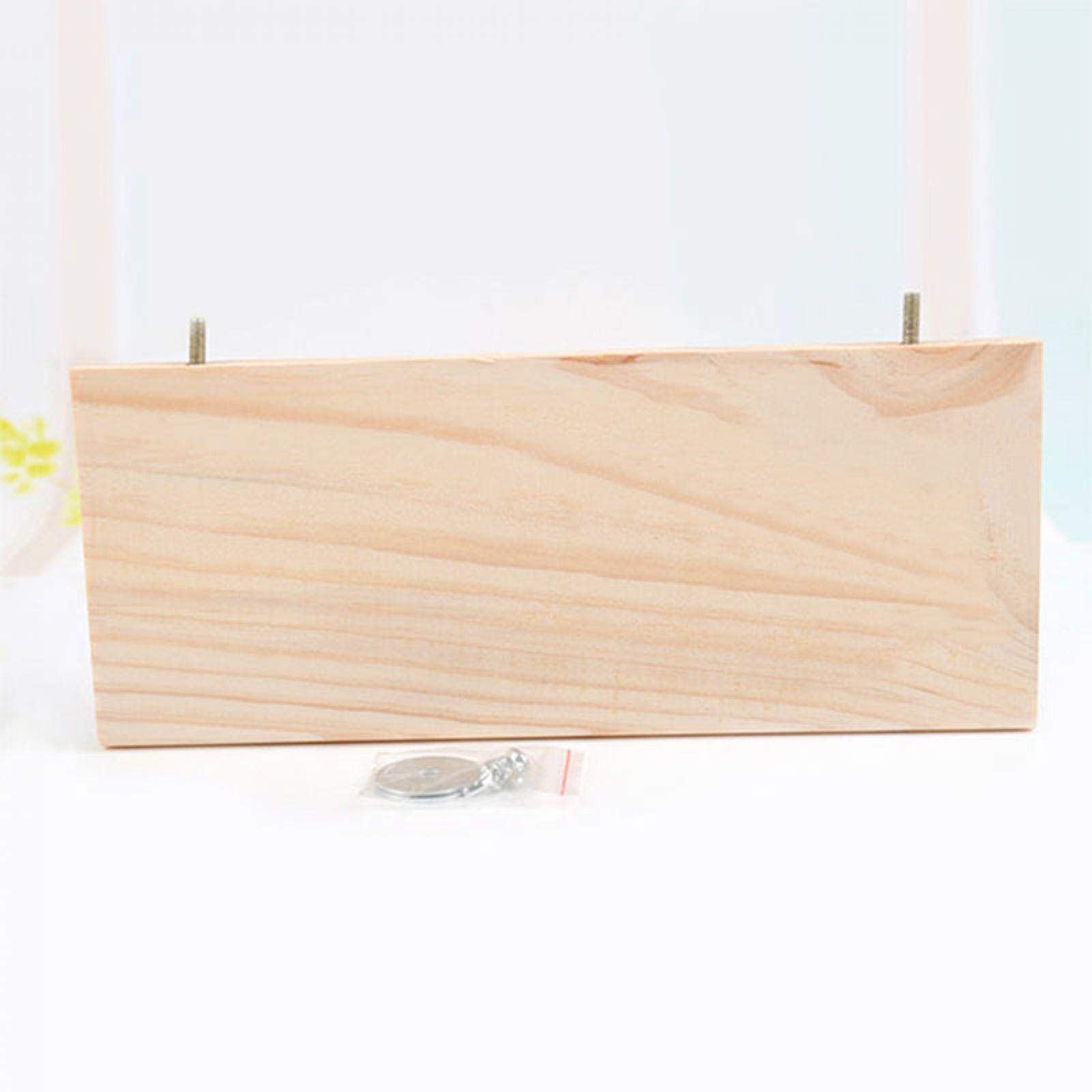 PawHut vogelhuisje, houten vogelstandaard, waterbestendig dak, ideaal voor voederen, 35 x 25 x 25 cm, bruin
