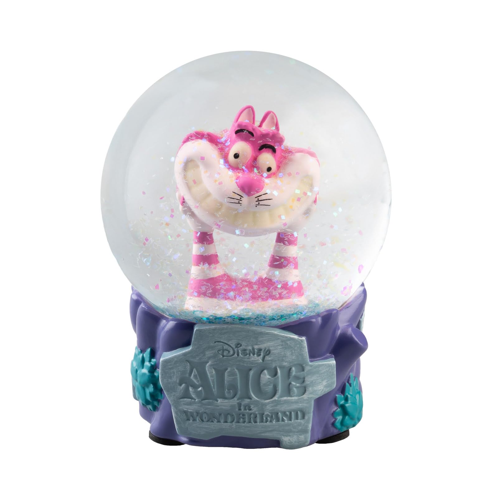 Grupo Erik Disney Alice In Wonderland Snow Globe - Cat Gifts, Merchandise