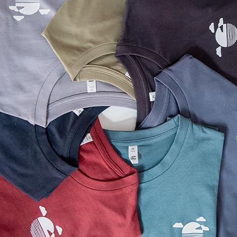 Pampling Kinder T-Shirt Unisex voor Jongens en Meisjes met Korte Mouwen, 85% Katoen, Comfortabel en Ademend met Originele Prints, Gescreend met Ronde Hals, Kleur Grijs (Dabbing Unicorn, XL