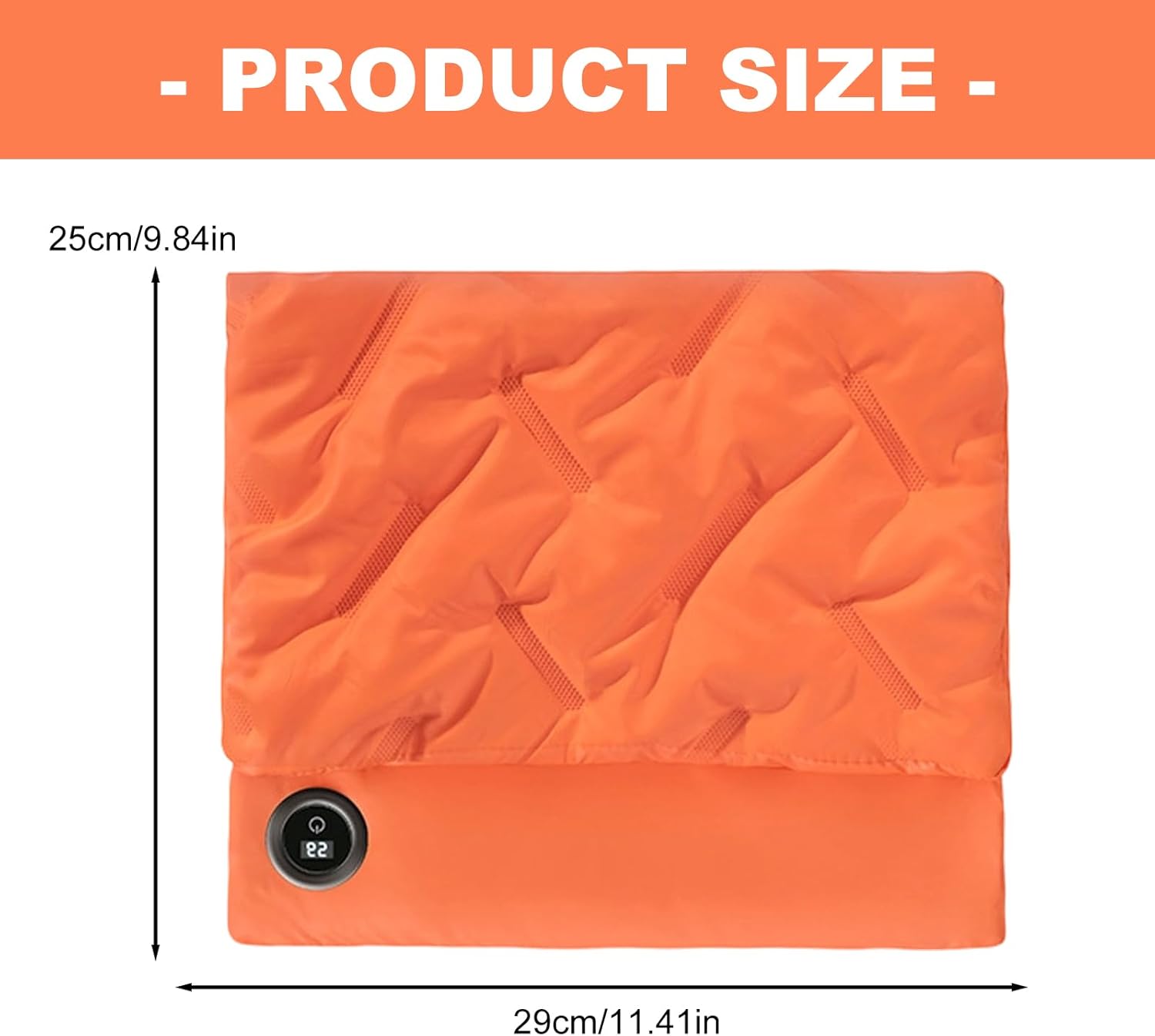 Hand Warmer Rechargeable Electric Heating Pad Explosions Safe Design USB Charging Soft Pad