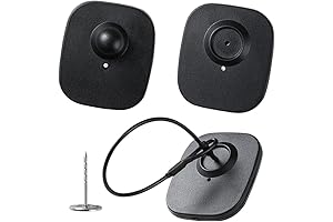 Black 8.2Mhz Security Clothing Tags