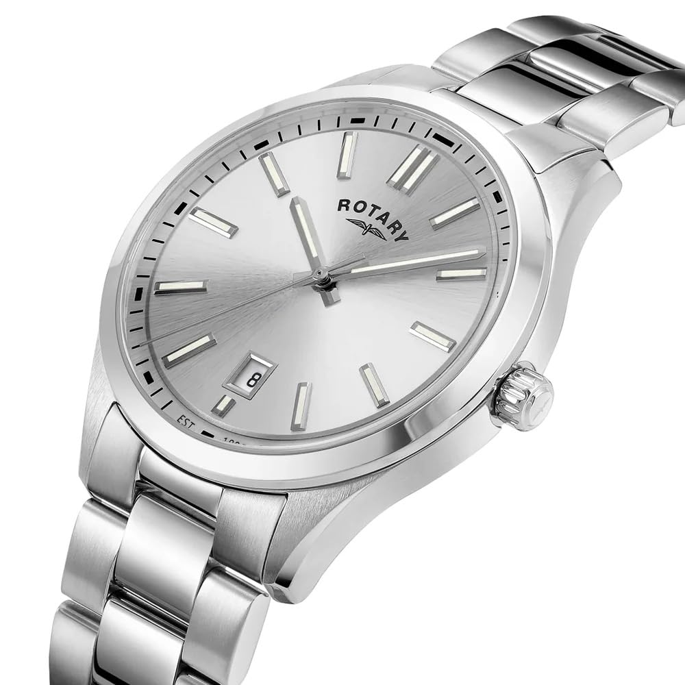 Rotary Orologio contemporaneo da uomo - GB05520/06, bianco, contemporaneo