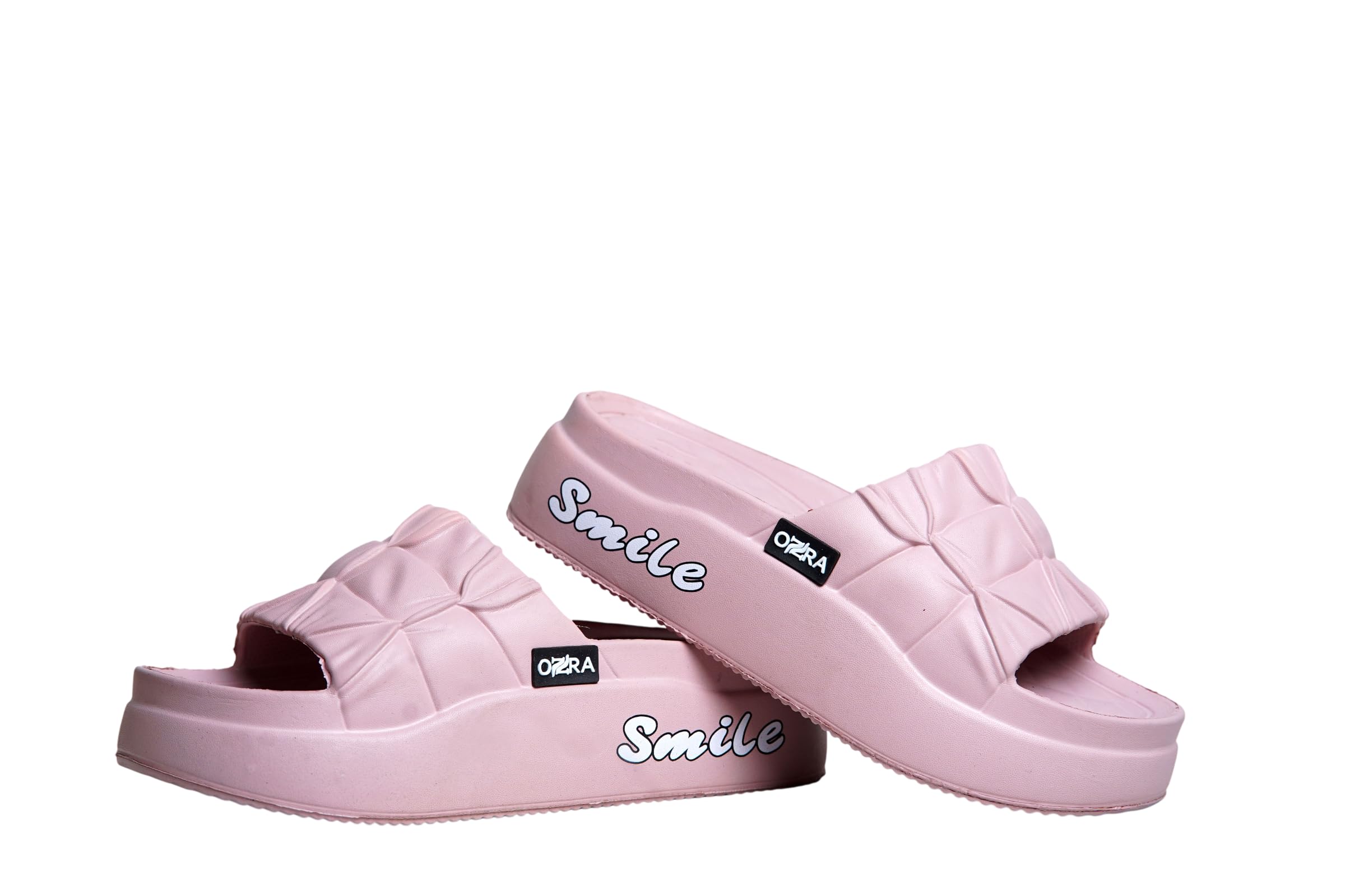 Slides for Women | Comfortable Slip-On Sandals with Cushioned Footbed & Supportive Strap Design | Lightweight Footwear with Textured Sole | Suitable for Walking & Outdoor Activities-image-27