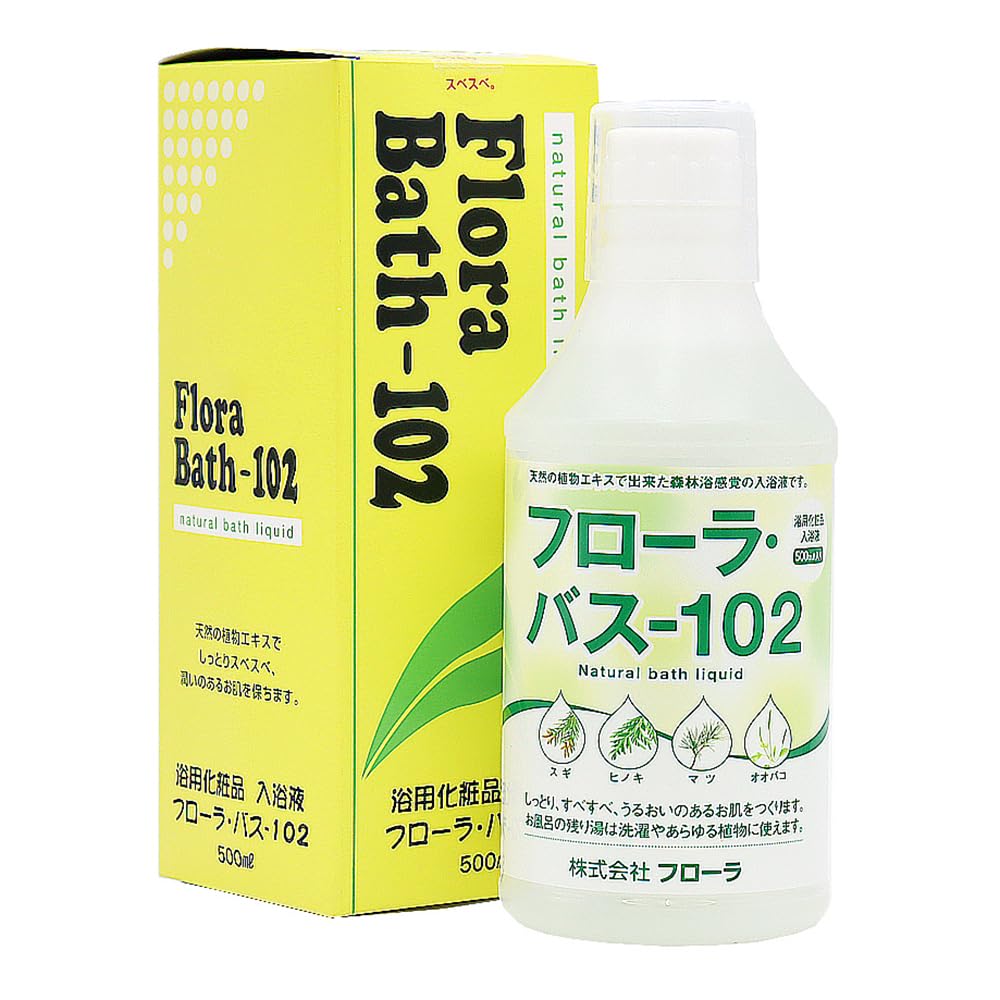 Amazon.co.jp: フローラ(Flora) 100%植物由来成分 お肌しっとり入浴液