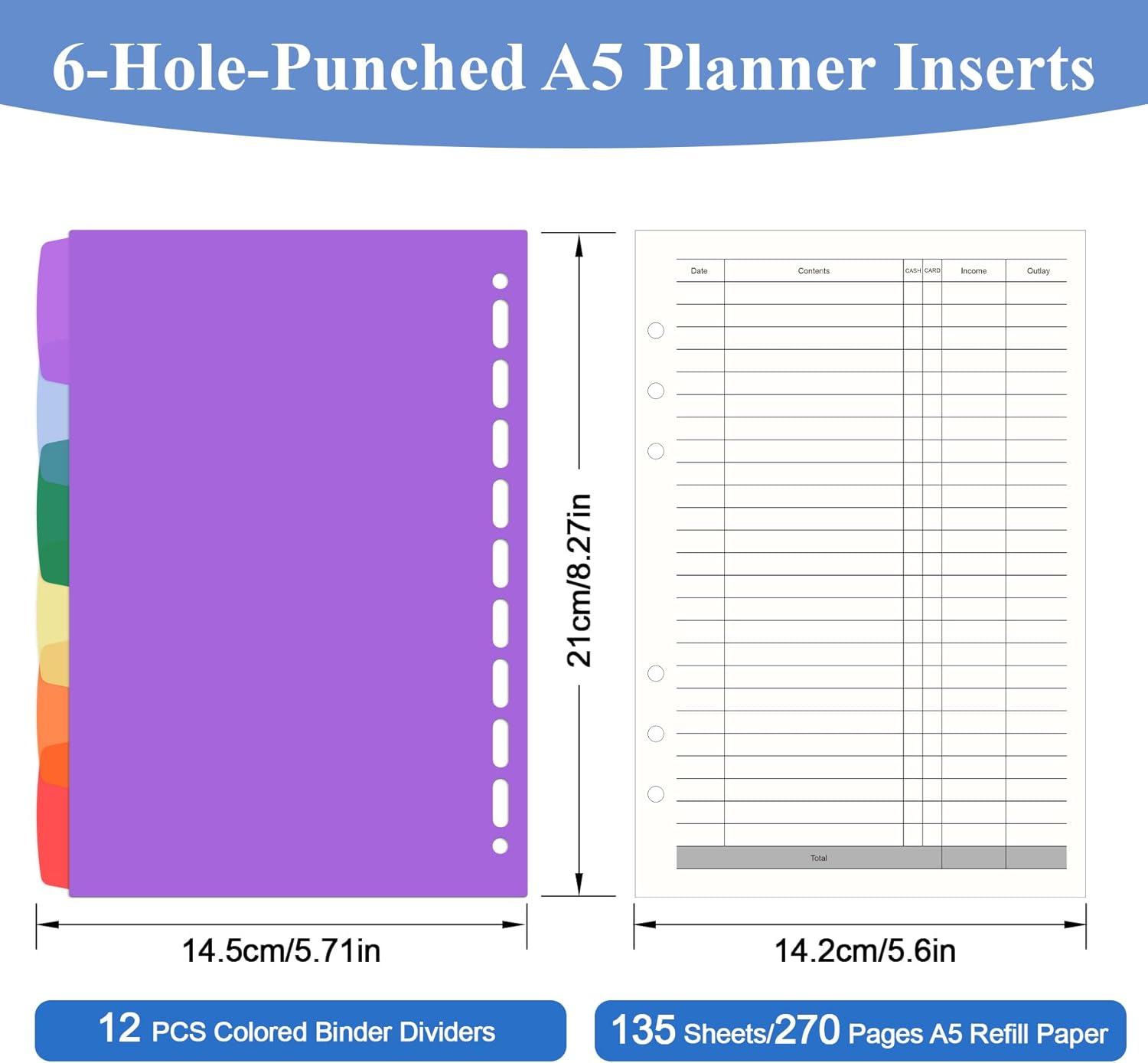Stay Organized with Antner A5 Finance Refill Paper: Your Essential Budgeting Companion!