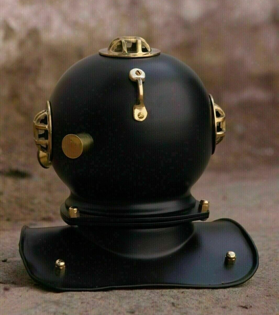 Generic Vintage US Navy Mark V Mini Diving Divers Helmet Décor Item, As shown in image