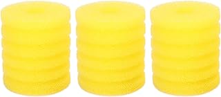 3 Peças Esponja de Espuma de Filtro de Tanque de Peixes, Rolos de Esponja de Filtro Cilíndrico de Tanque de Peixes Acessórios de Filtro Rolos de Esponja de Espuma para Aquário de Tanque de Peixes