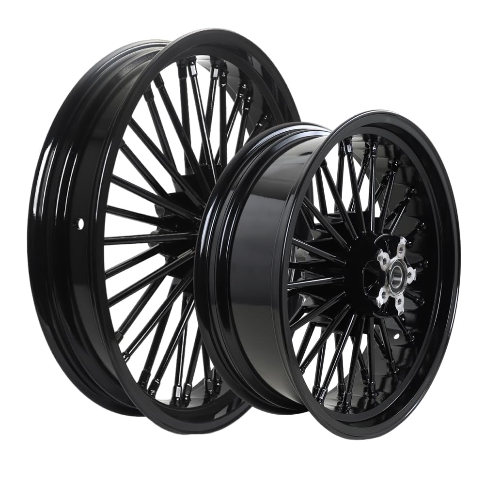 Amazon.com: TOFR 21x3.5 Front 17x6.0 Rear Wheels Rims Fat Spoke