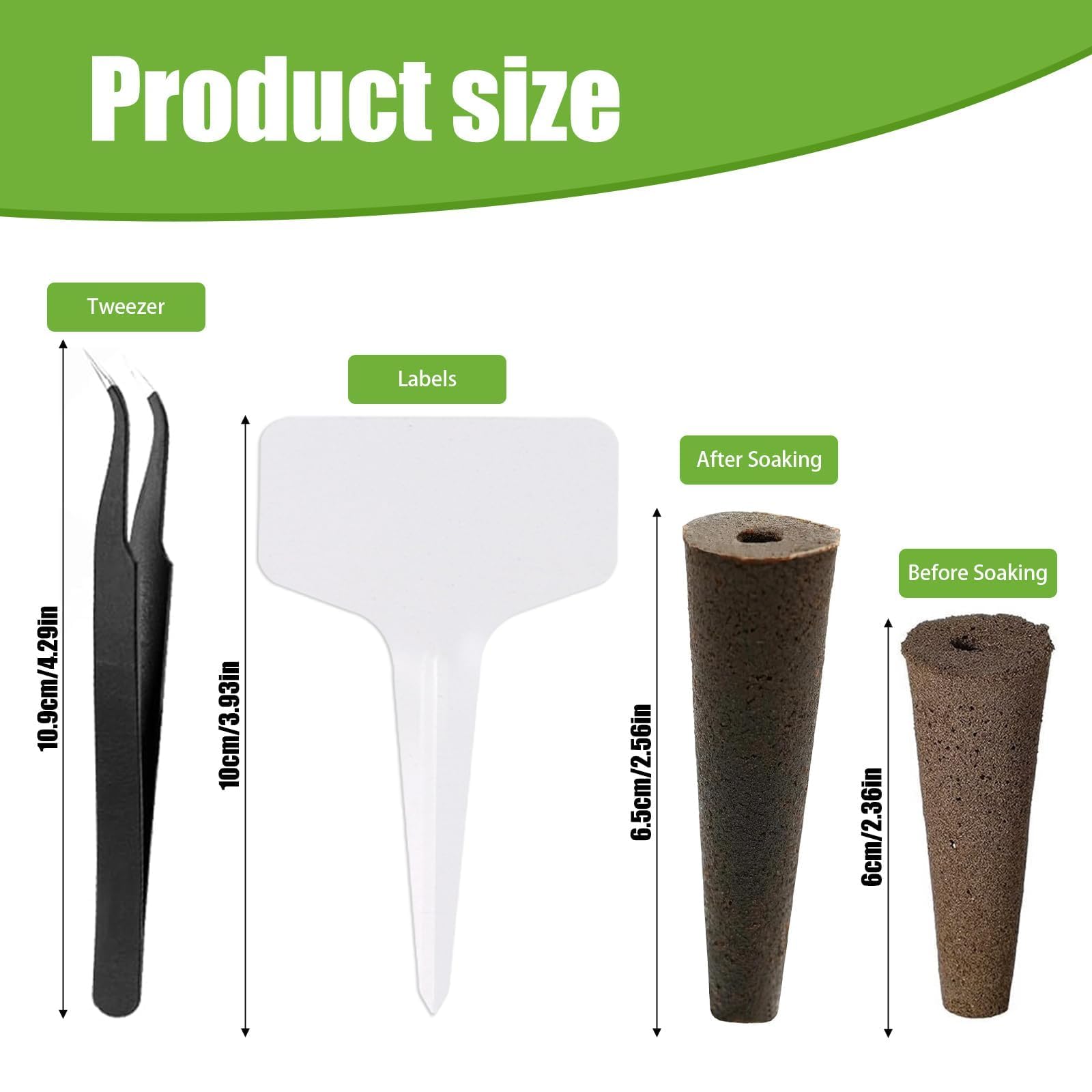 Kit Coltivazione Idroponica Wanfoou - 30 Spugne, Cesti E Etichette Per Piante