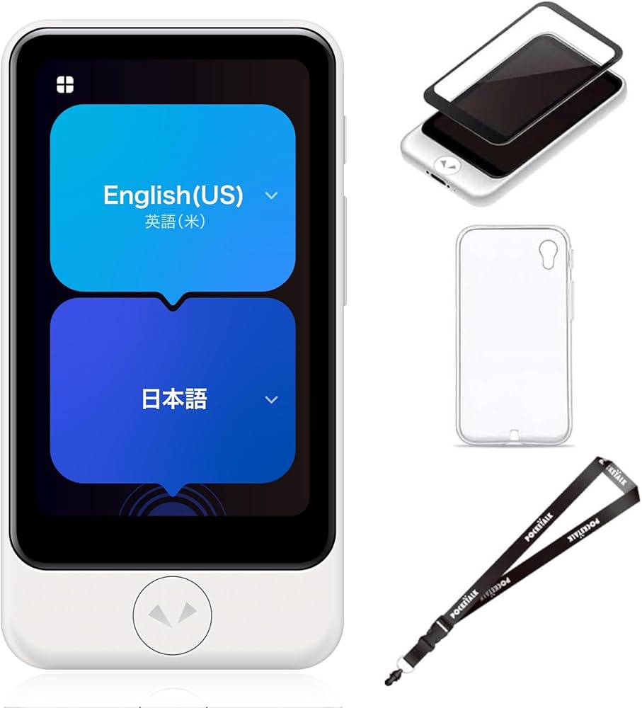 ポケトークS2 plus Amazon.co.jp: 【公式ストア限定】AI翻訳機 POCKETALK(ポケトーク)S2