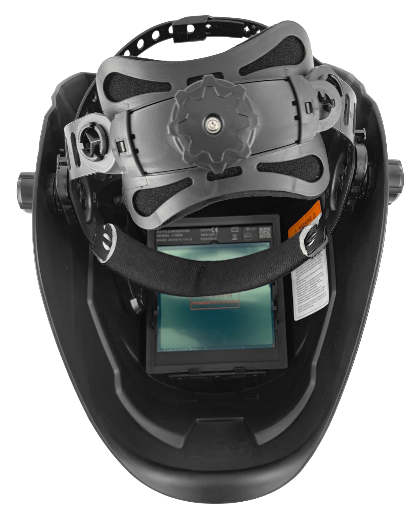 WELDINGER AH 350 real color Automatik-Schweißhelm solar Dunkelstufe DIN 5-13 farbecht Panoramasichtfenster