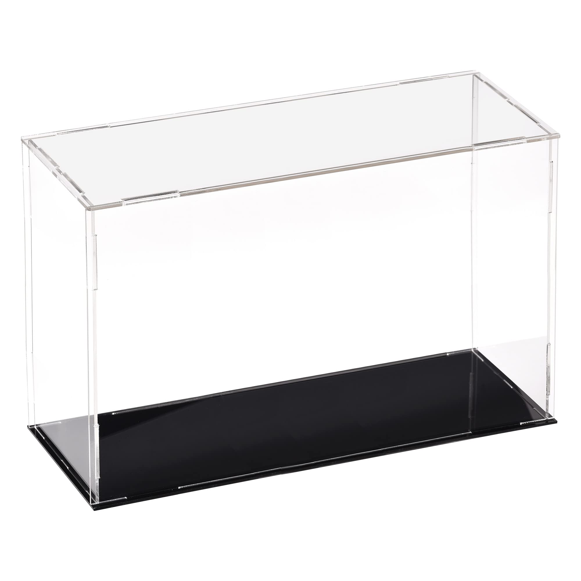 Muiltvoe Acrylic Clear Display Case Box Dustproof Protection Showcase Cube Collectibles Show Box 10x10x20cm