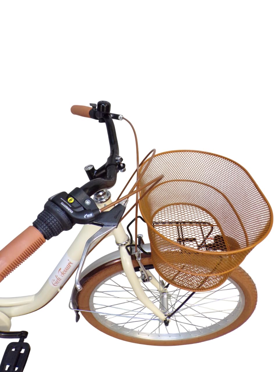 Cicli Tessari - bicicletta donna bici da passeggio city bike 26 cambio 6 velocita' telaio basso