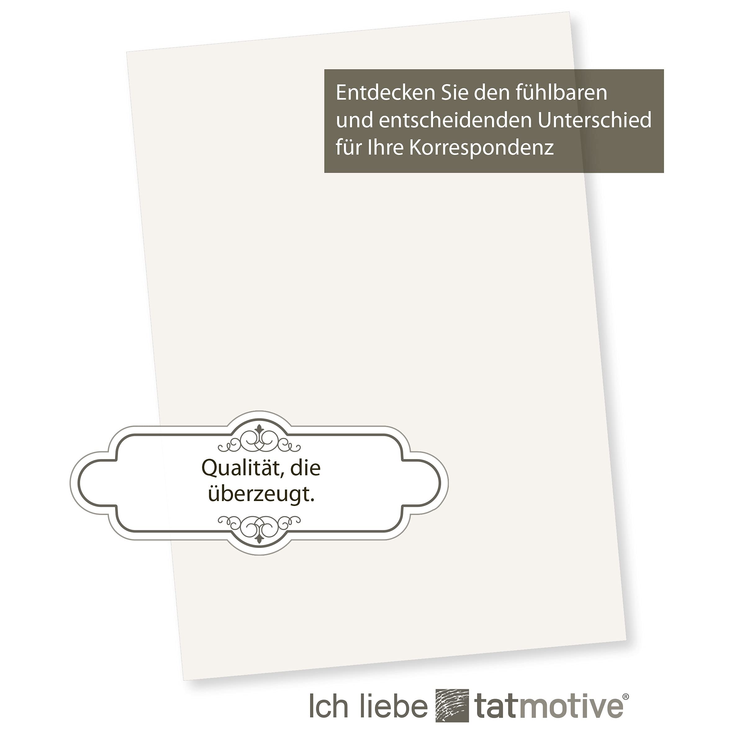 TATMOTIVE Imagepaper Recyclingpapier 100g/qm DIN A4, geeignet für alle Drucker, 2000 Blatt Kopierpapier Druckerpapier