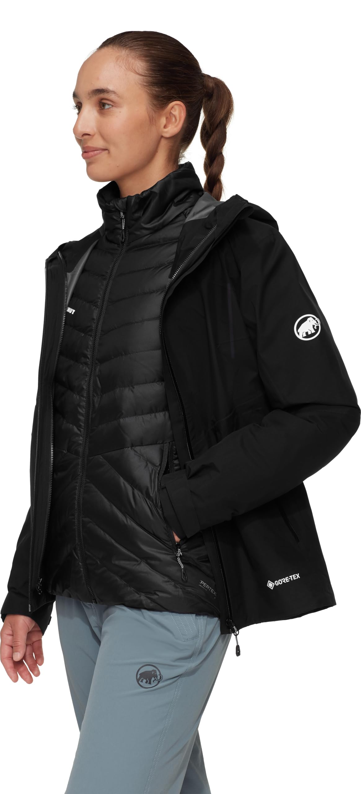 Mammut Kurtka hardshellowa Kobiety Convey 3 In 1 Hs Hooded Jacket Women