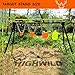 Highwild AR500 Steel Targets System 3/8 Inch Thick Complete Steel Shooting Targets with Stand, 4