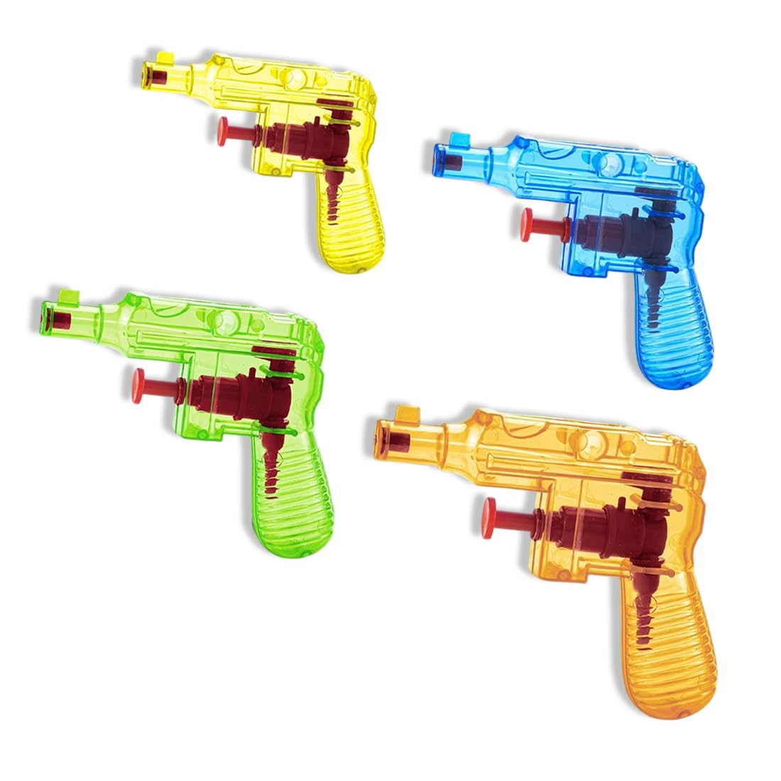 4 pezzi pistole ad acqua Blaster per bambini sparatutto portatile 4 colori gamma 30 piedi pistola ad acqua in schiuma per bambini giocattoli estivi per piscina