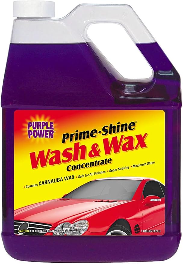 Amazon.com: Purple Power (9220P) Prime-Shine Wash and Wax - 1 Gallon