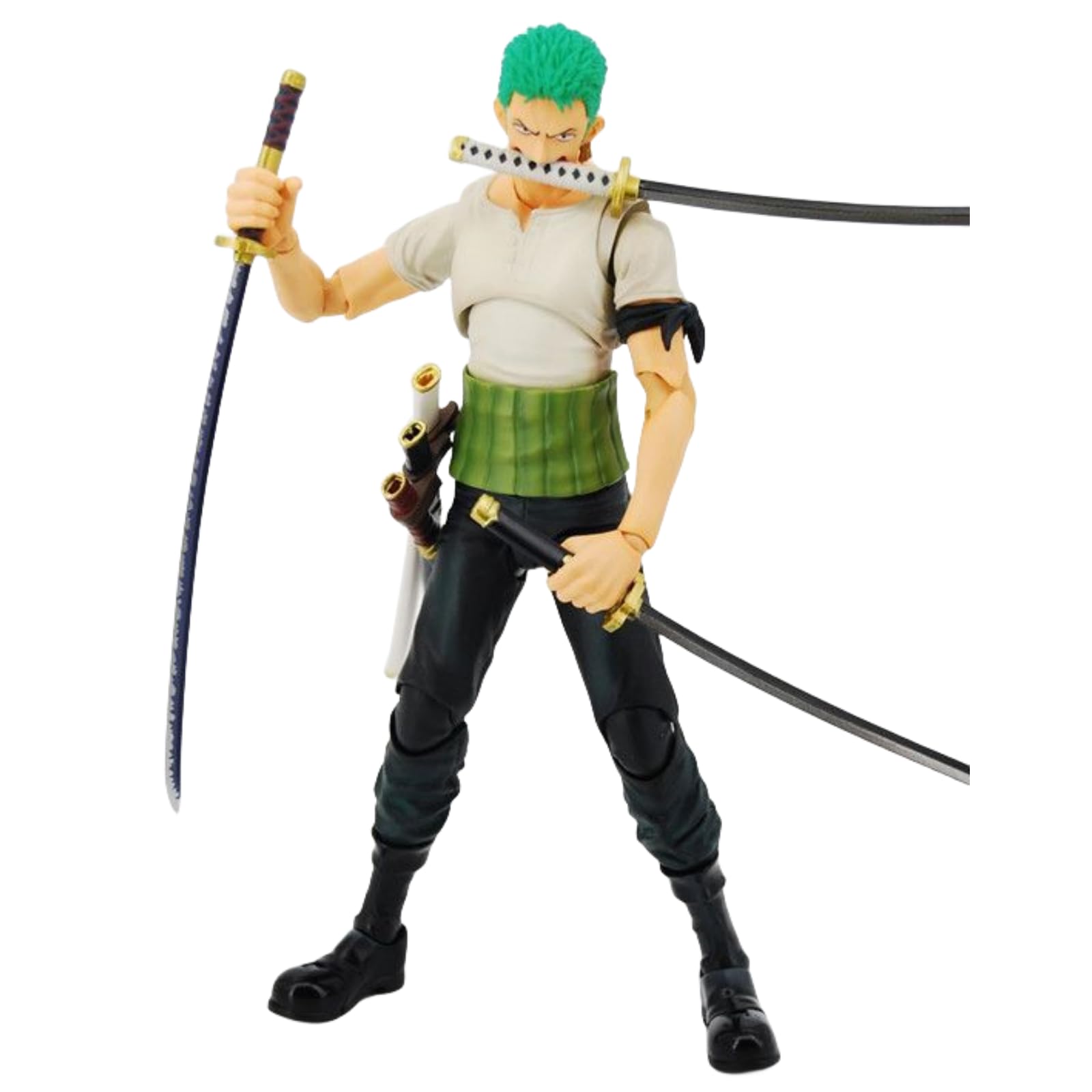 bzuqexhAnime Action Heroes Figure 2 Generation Roronoa Zoro Figure Anime Figure PVC Action Toys Otaku Favorite Static Statue Decoration Action Figure 18cm Collectible