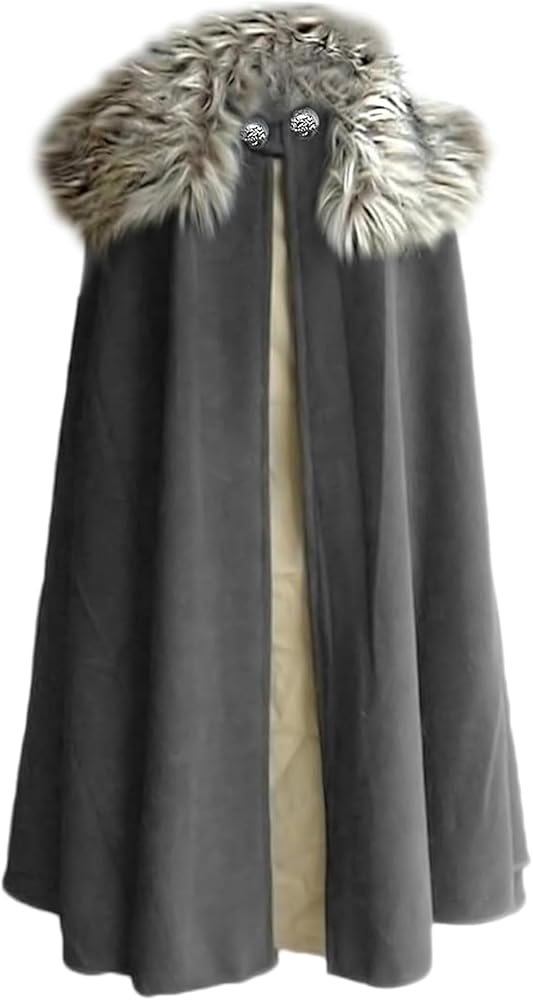 Amazon.co.jp: メンズ ビクトリア朝 スチームパンク ケープ ウール 布