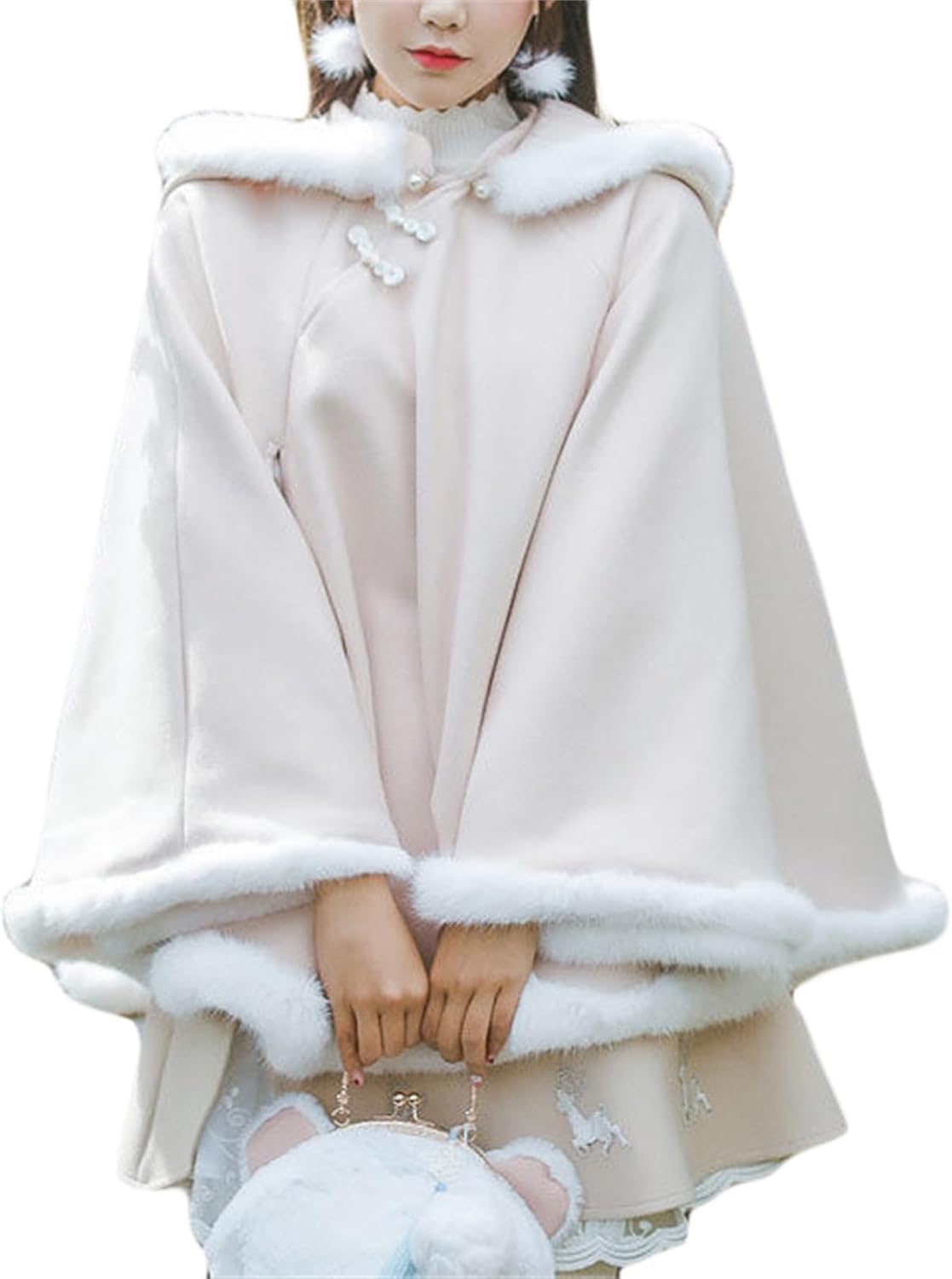 Amazon | [DMbinshun] ポンチョコート フード付き