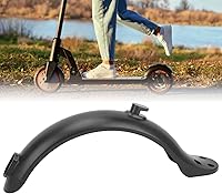 Vista 8 de Guardabarros para scooter eléctrico, soporte de repuesto de 4 agujeros, guardabarros trasero negro, para scooters eléctricos, para varios escenarios