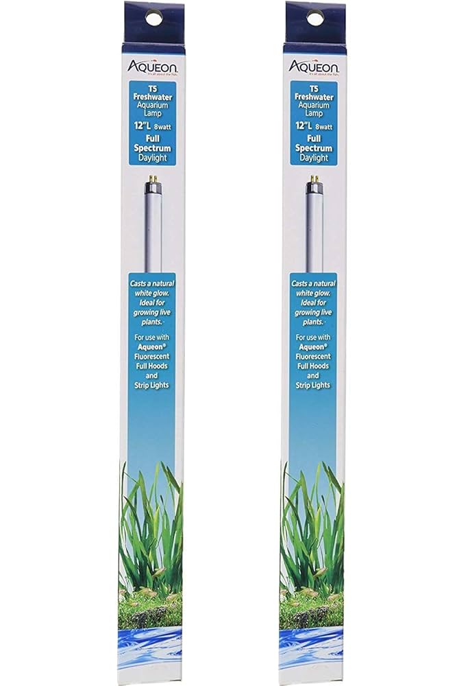 T5 Dual 36 Aquarium Fish Tank Light Marine Cichlid White Blue 2x 39W HO Bulb