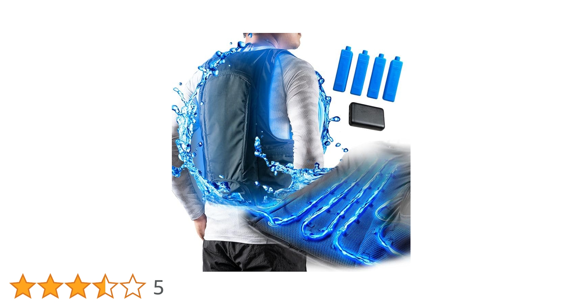 Amazon.co.jp: [Chill Camping] 10000mAhバッテリー付属 最大冷却時間