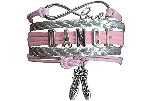 Pink Ballet Shoe Bracelet: Exquisite Adornment for Dance