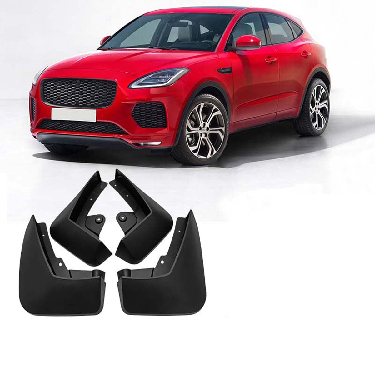 Garde-Boue pour Jaguar E-Pace 2017-2021 en ABS robuste : finition extérieure premium