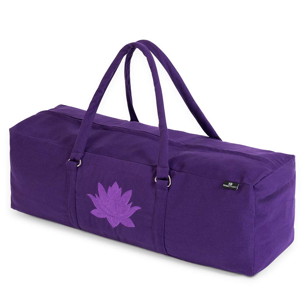 Sac de yoga en coton avec poches YKK 71 x 23 x 18 cm