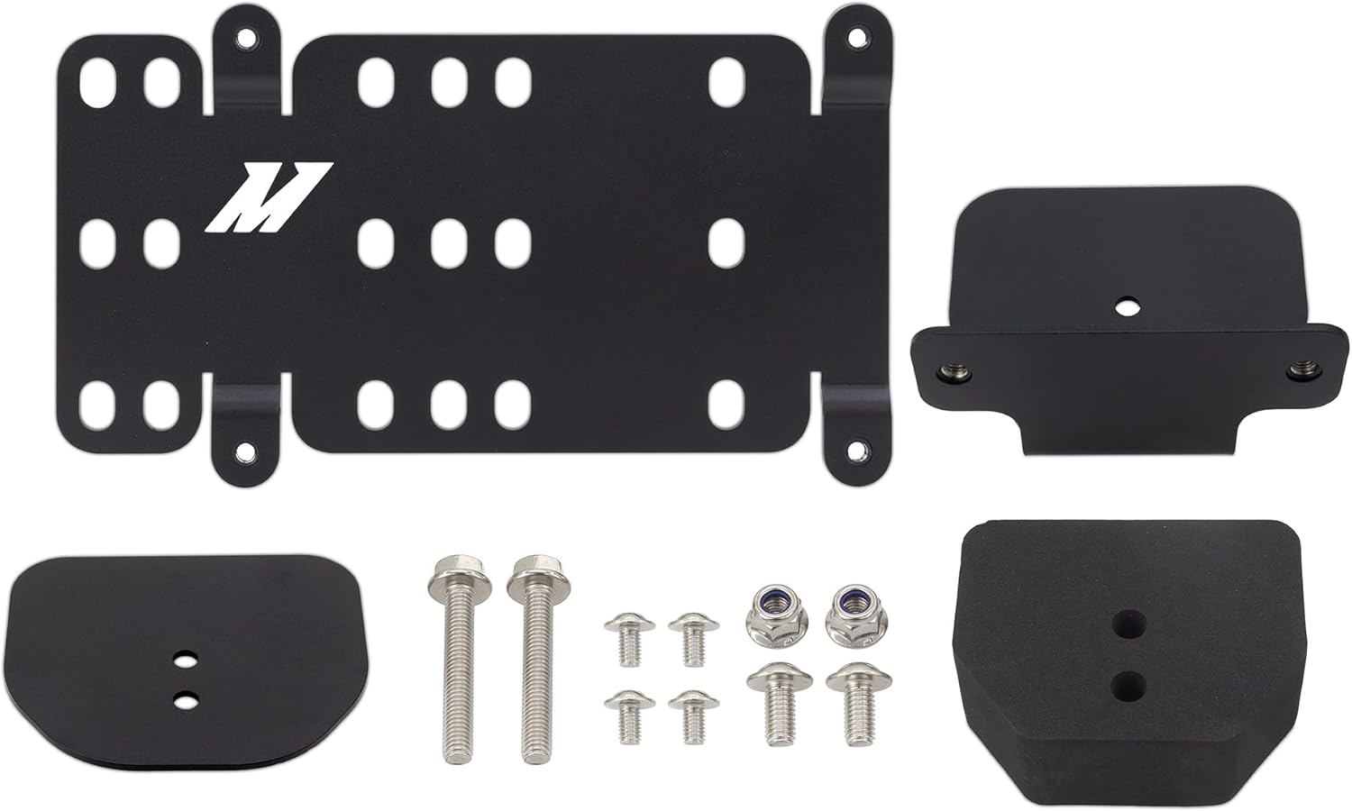 Mishimoto License Plate Relocation Kit, Compatible with Ram 2500 & 3500, 2019+