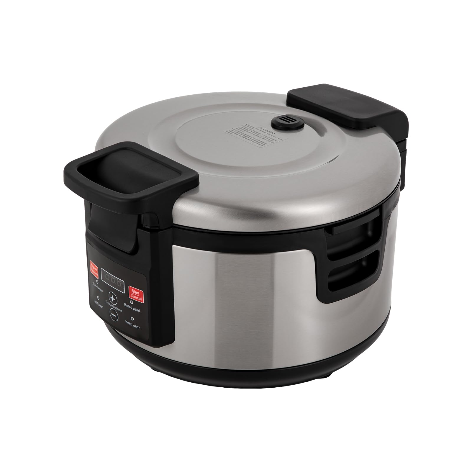 Comercial Tapioca Boba Maker, 16 Liter automatischer Antihaft-Perlentopf mit Touchscreen-Bedienung, Boba Bubble-Teetopf für Boba Sago Perla Tee und Milchtee