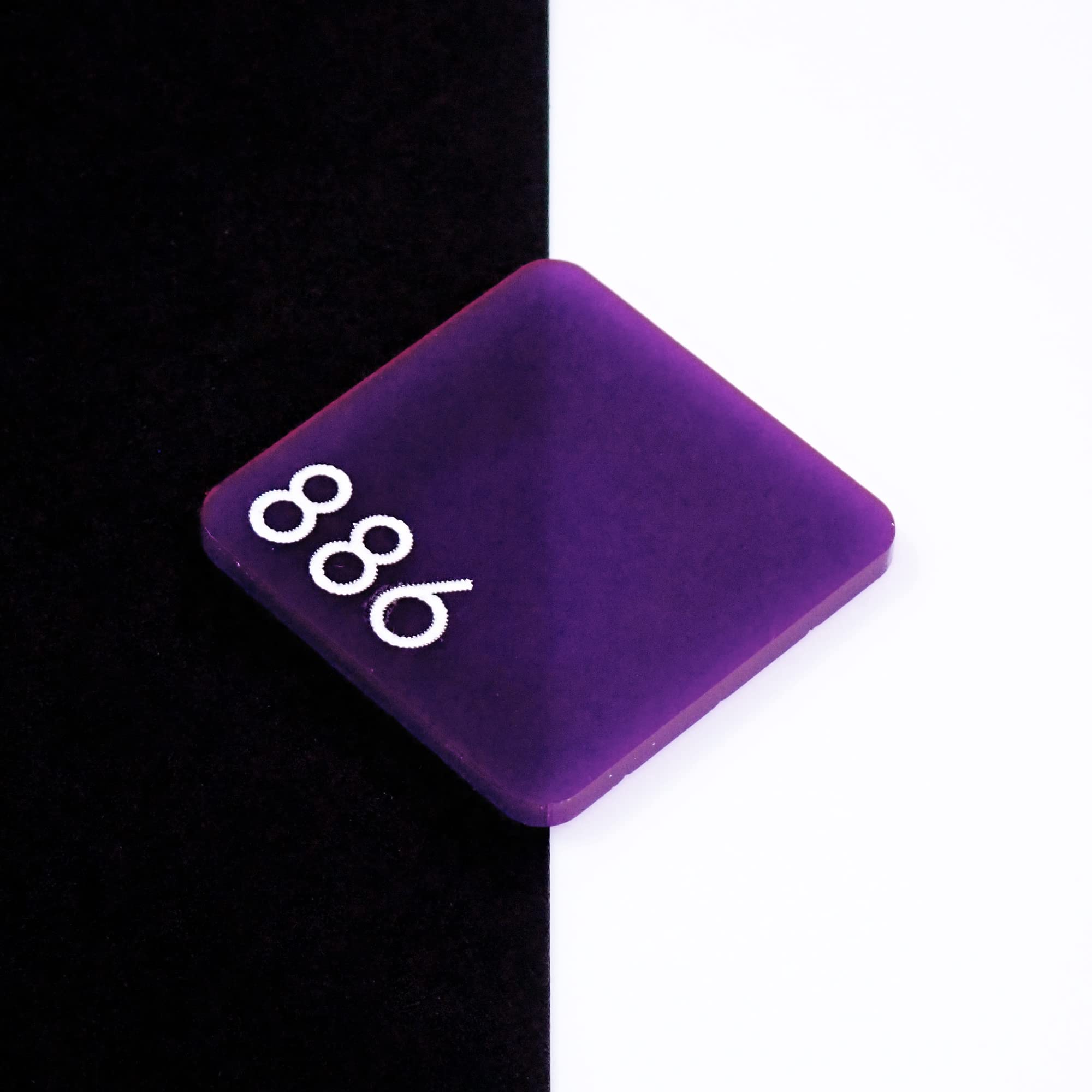Perspex 886 Violet Cast Acrylic Sheet - 297x210x3mm, A4, Purple - Image 2
