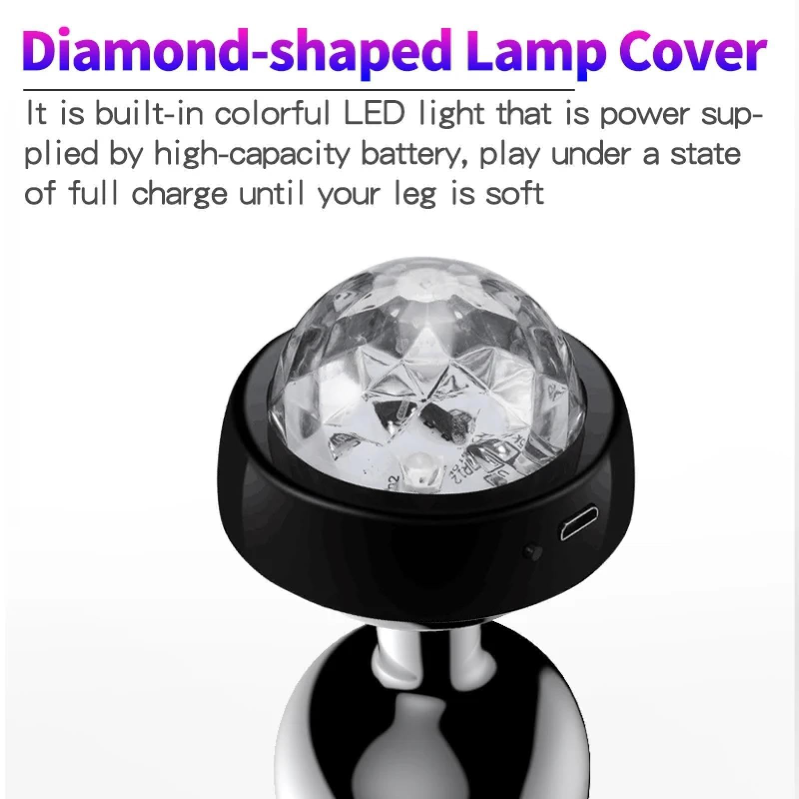 wireless vibrating anal beads Plug Anal Luz Led Fuck Me