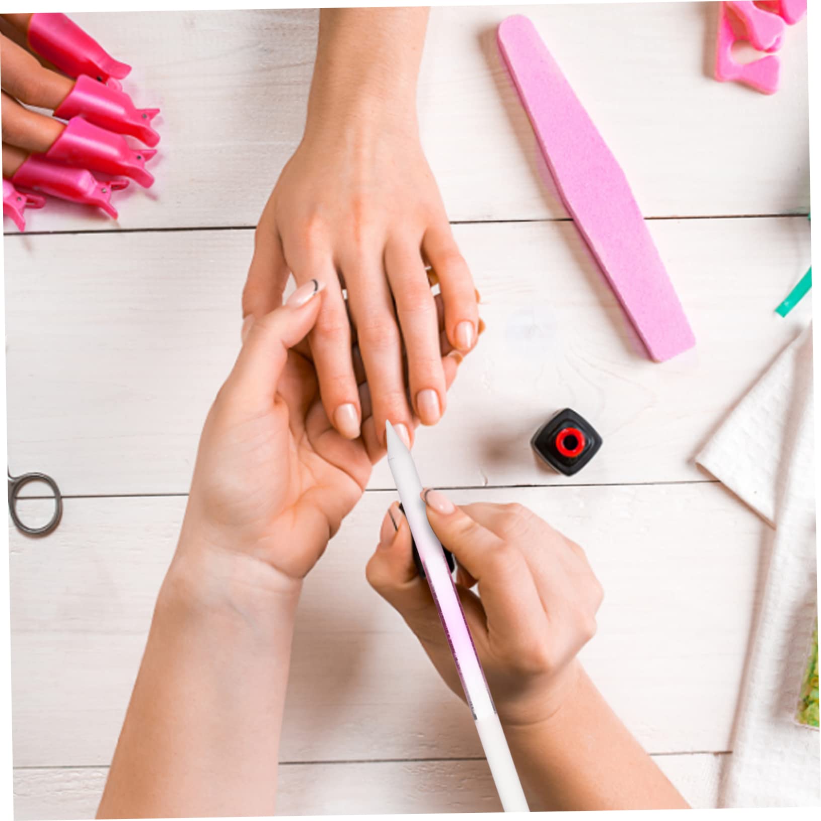 Healeved 12stücke Glas-nagelfeilen Wiederverwendbare Maniküre-werkzeuge Transparent Hochwertige Nagelpflege Für Glatte Und Gepflegte Nägel Für Zuhause Und Professionelle Anwendungen