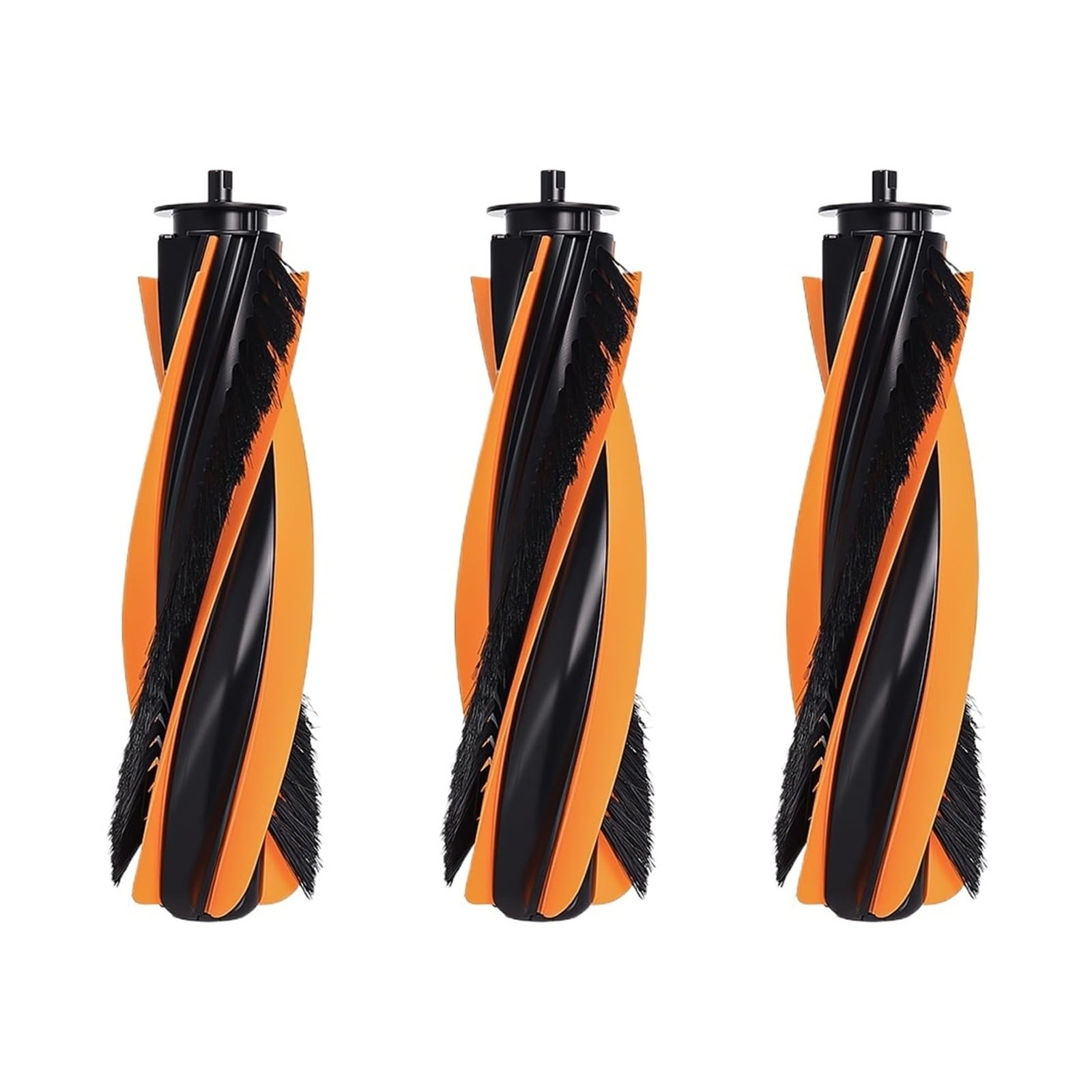 Vividcrate Main Brush,Compatible For JONR,P20 PRO / T5 Pro,Compatible For Midea,V12 Sweeping Robot Vacuum Cleaner Floor Cleaning Roller Brush Acssories Parts(3PCS)