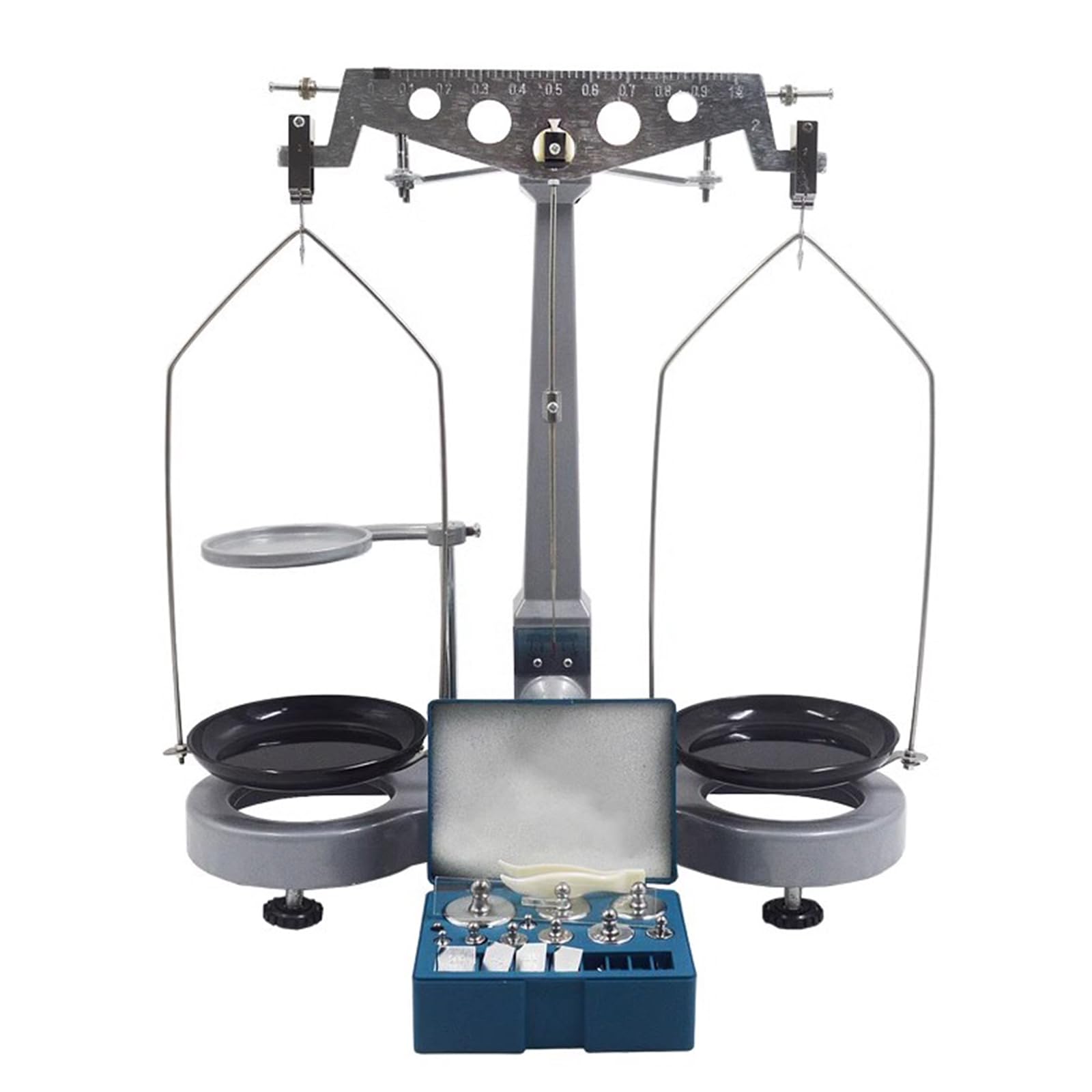 Vituord Precision Mechanical Balance, 500g 0.02g Single Lever Table Balance Scale, with Standard Weights, Physical Mechanics Experimental Equipment Teaching Aids